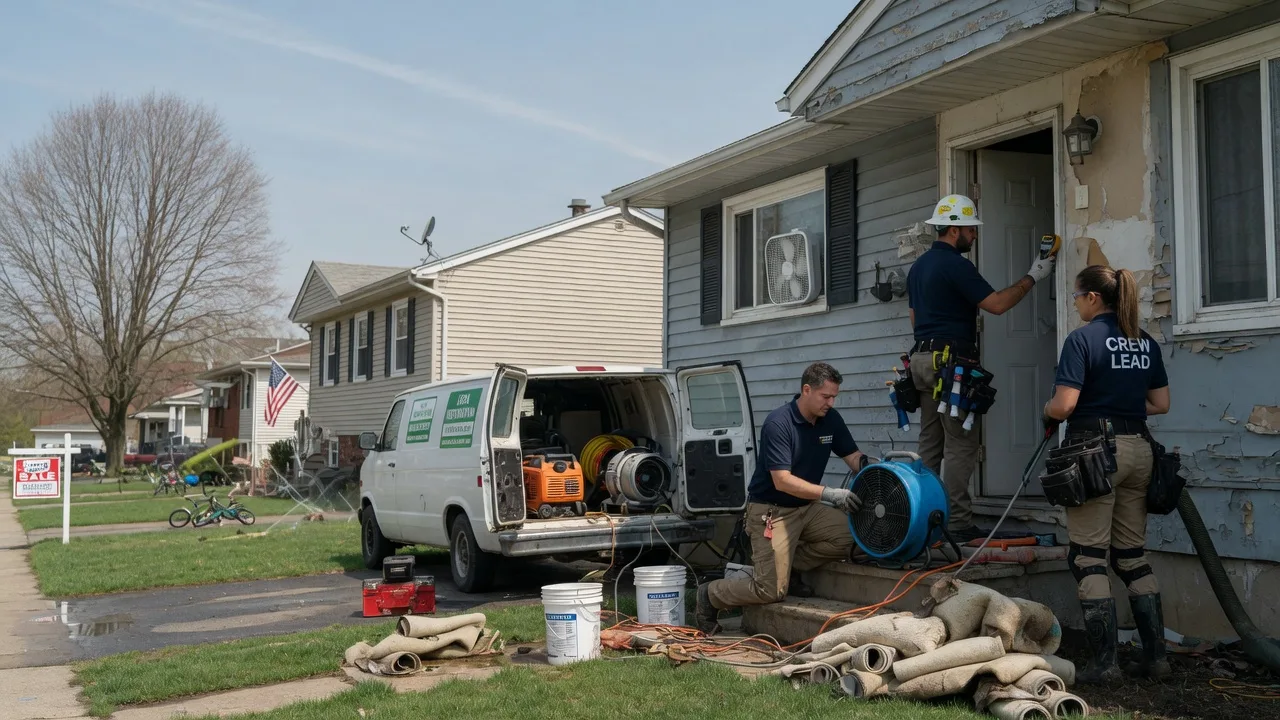Flood Cleanup in Vermontville, MI near me
