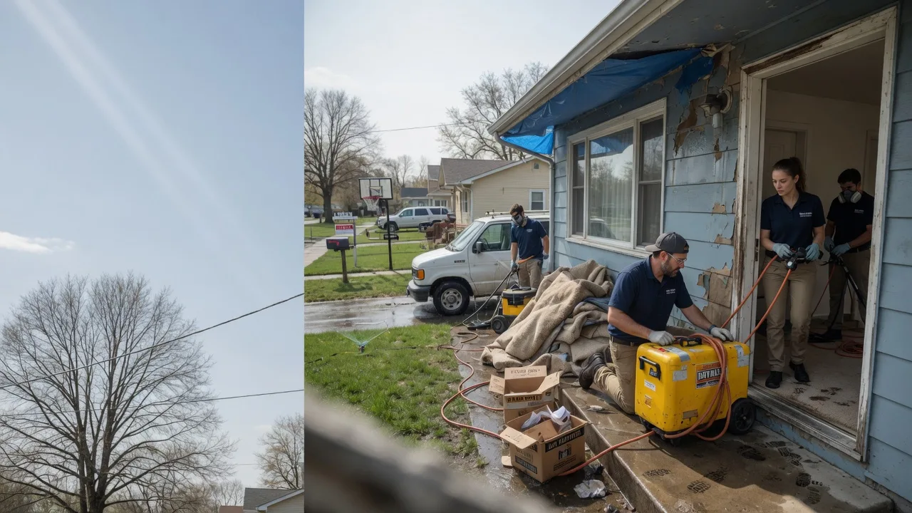 Basement Flood Cleanup in Vermontville, MI near me
